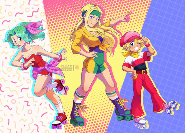 FFVI rollerskate FFVI rollerskate