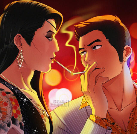 Cigarette Kiss - Like a Dragon Cigarette Kiss - Like a Dragon